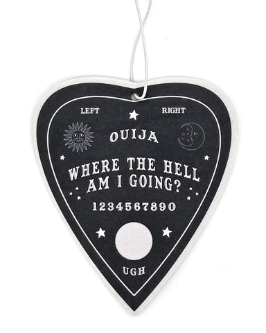 Where Am I Going? Ouija Car Air Freshener (Vanilla)