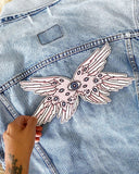 Biblically Accurate Angel Wings Large Back Patch-Wildflower + Co.-Strange Ways