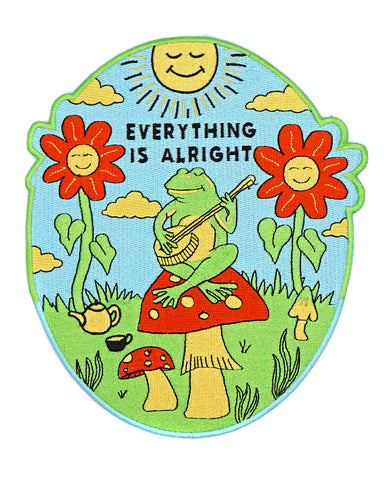 Everything Is Alright Large Back Patch