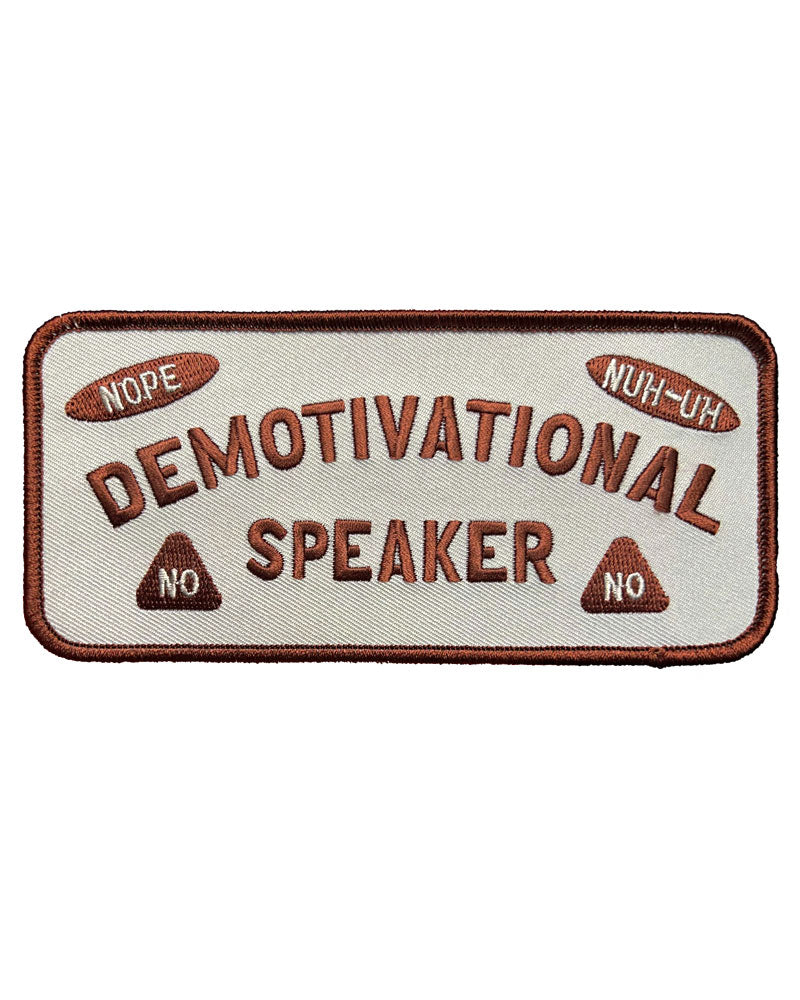 De-Motivational Speaker Large Patch-Inner Decay-Strange Ways