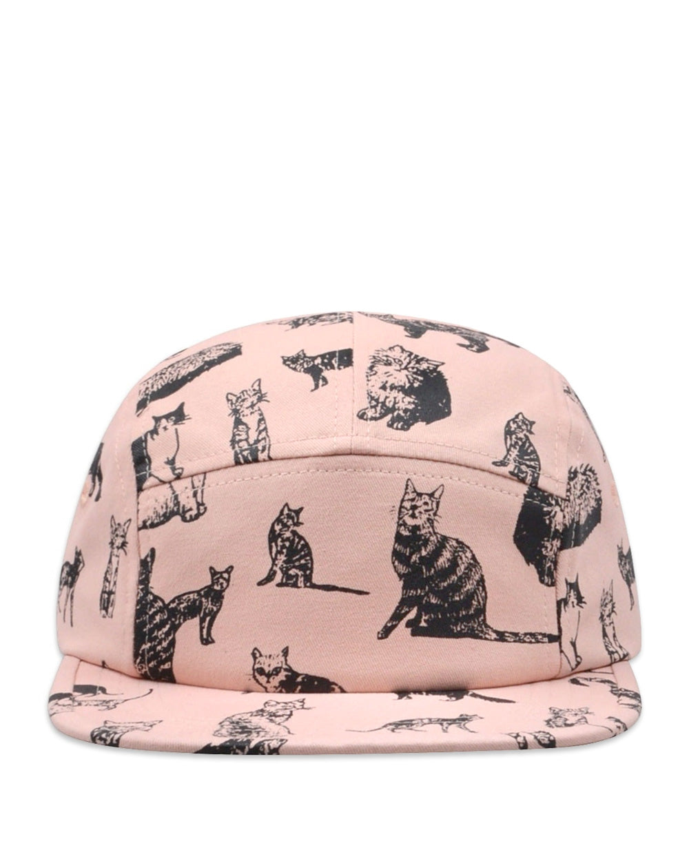 Cartoon Cats Panel Hat Cartoon Cats Panel Hat