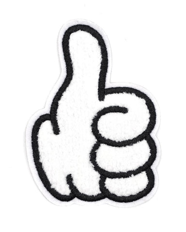 Thumbs Up Chenille Patch