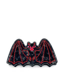 Black Bat Acetate Hair Claw Clip-Hellcats USA-Strange Ways