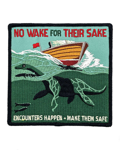 Loch Ness Monster Boat Safety Large Patch