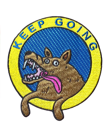 Keep Going Dog Patch