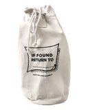 If Found, Return To Namesake Drawstring Bag-Hungry Ghost Press-Strange Ways