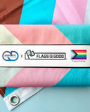 Progress Pride Flag - Licensed (3" x 5")-Flags For Good-Strange Ways