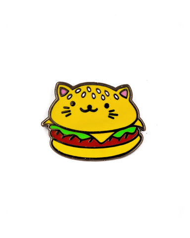 Cat Burger Pin