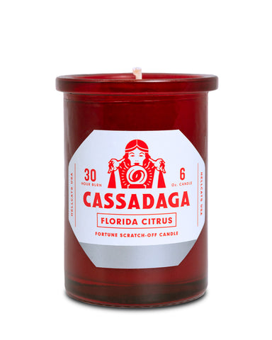 Fortune Scratch-Off Candle - Cassadaga