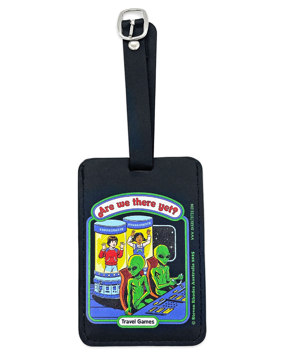 Are We There Yet? Alien Luggage Tag