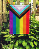 Progress Pride Small Garden Flag - Licensed (12" x 18")-Flags For Good-Strange Ways