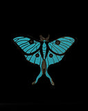 Luna Moth Pin (Glow-in-the-Dark)-Lady Moon-Strange Ways