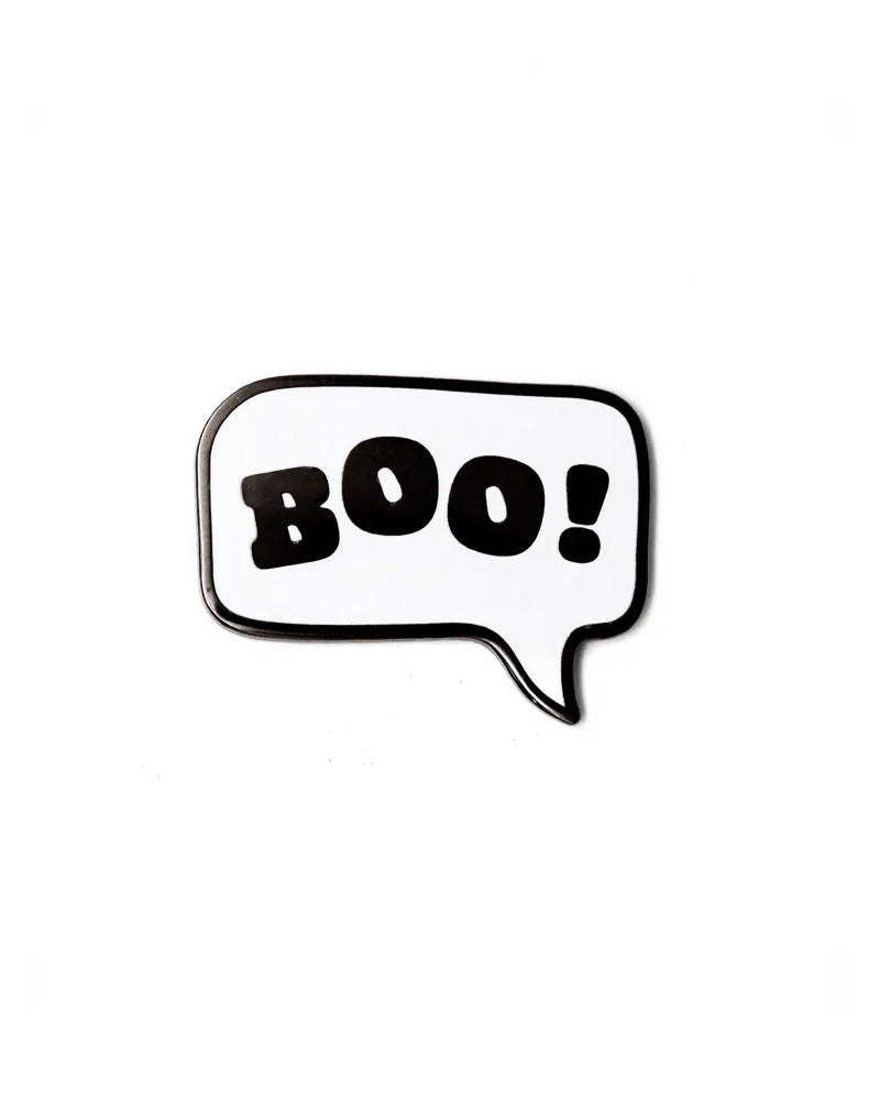 BOO! Word Bubble Pin-These Are Things-Strange Ways