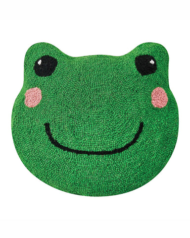 Happy Frog Hook Pillow