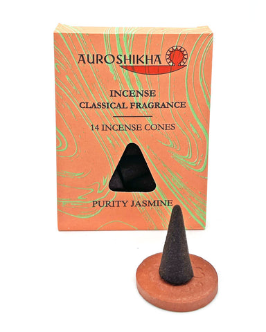 Jasmine (Purity) Incense Cones (Pack of 14)