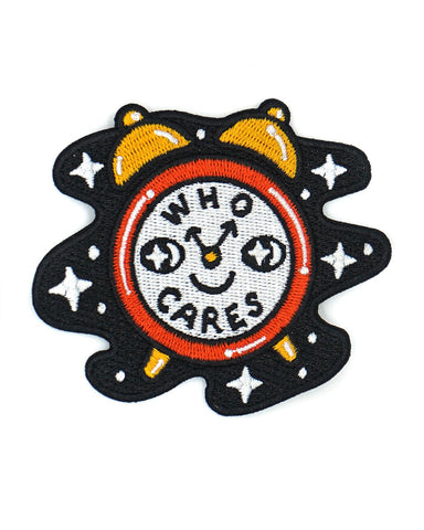 Who Cares Clock Patch