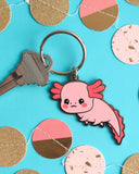 Axolotl Keychain-LuxCups Creative-Strange Ways