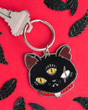 Gritty Kitty Keychain-LuxCups Creative-Strange Ways