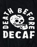 Death Before Decaf Coffee Knitted Sweater-Pyknic-Strange Ways