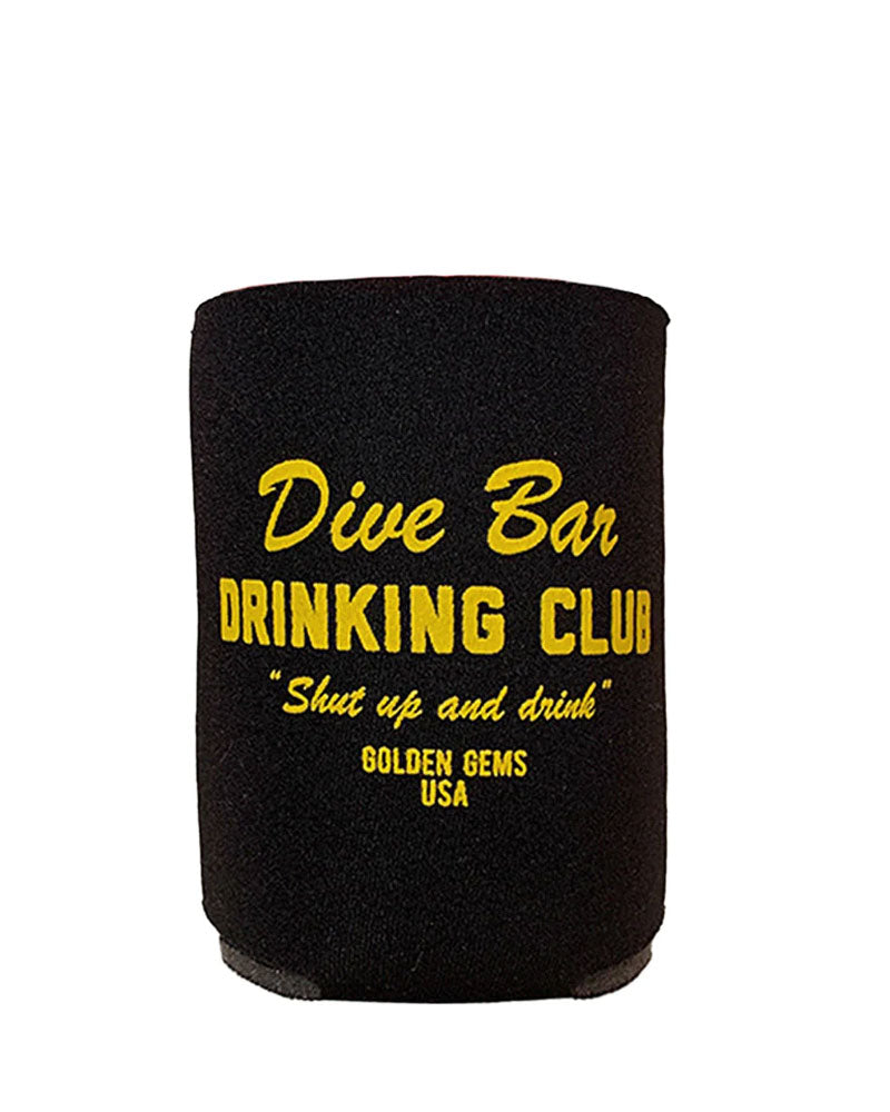 Dive Bar Drinking Club Koozie-Golden Gems-Strange Ways
