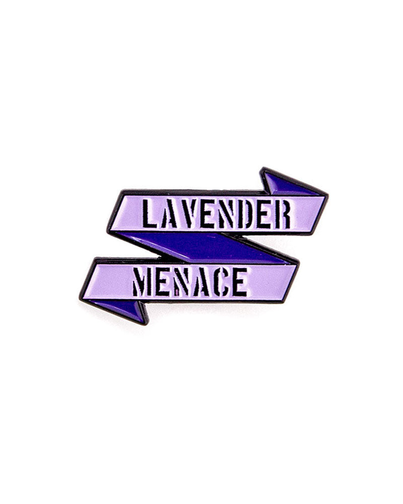 Lavender Menace Pin-Butch & Sissy-Strange Ways