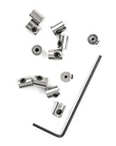 Locking Pin Backs (Set of 12 + Wrench)