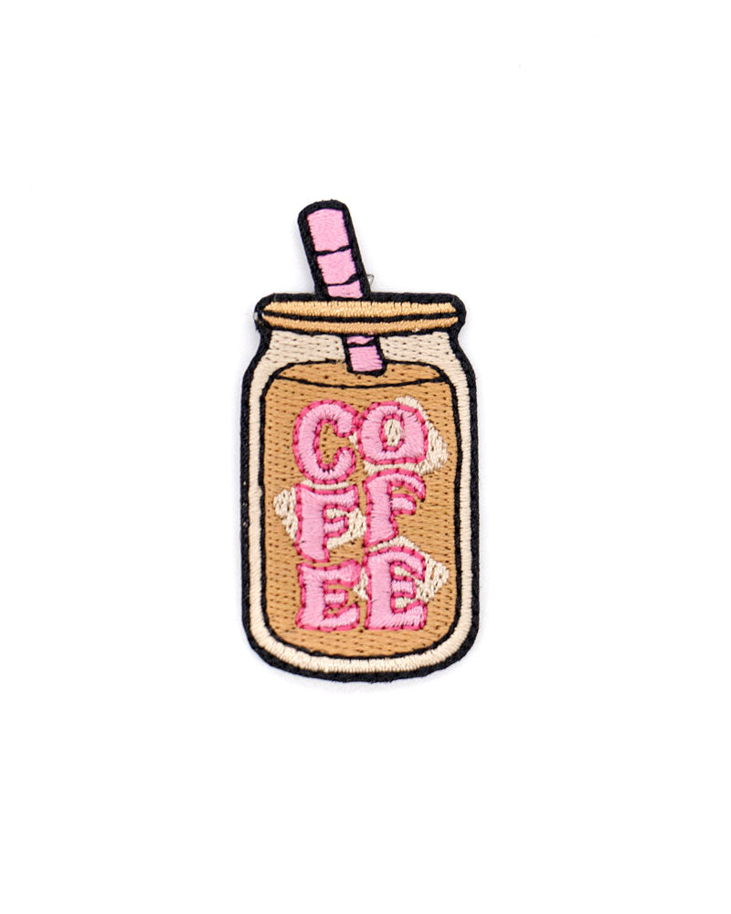 Iced Coffee Jar Small Patch-Wildflower + Co.-Strange Ways