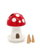 Mushroom Cone Incense Burner-Gift Republic-Strange Ways