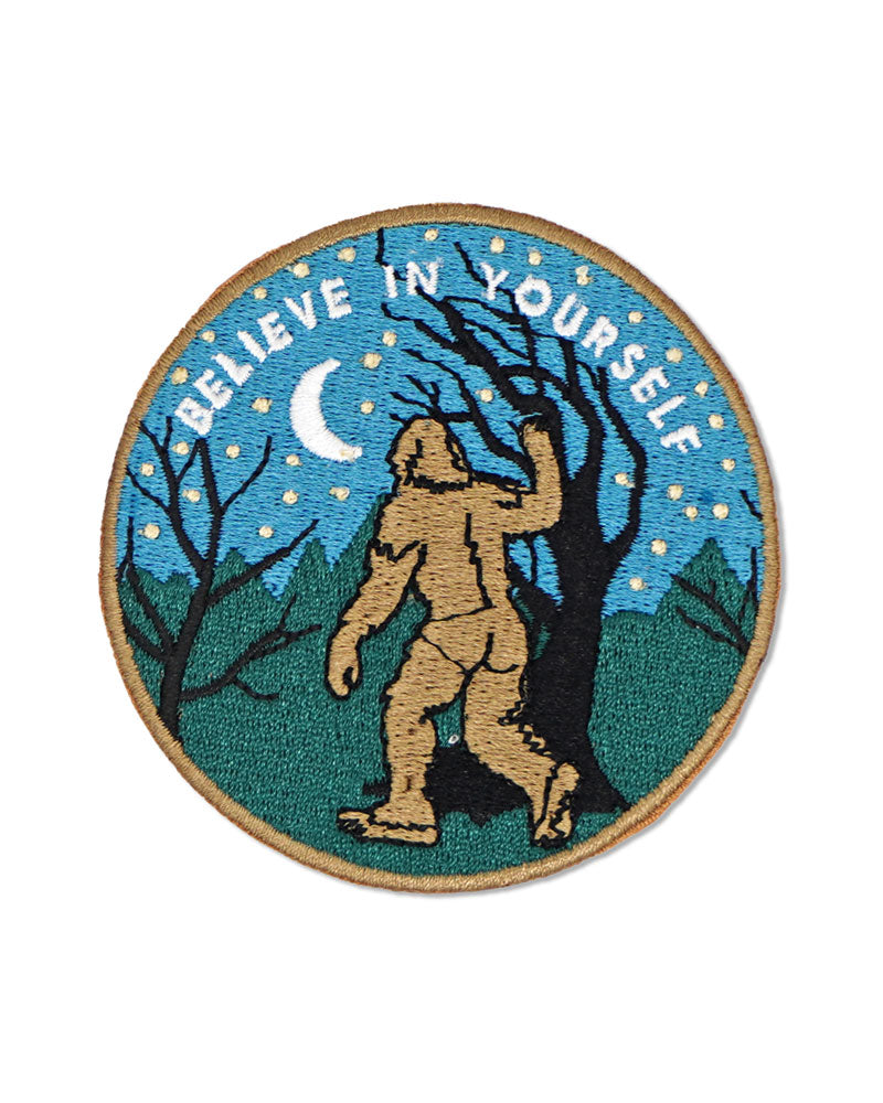 Believe In Yourself Sasquatch Patch