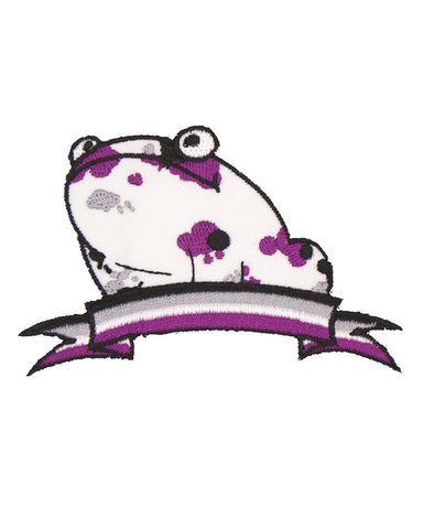 Asexual Pride Frog Patch