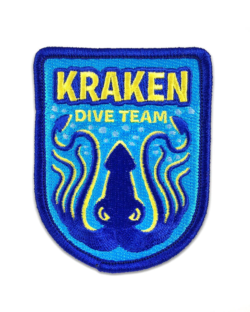 Kraken Dive Team Patch-Monsterologist-Strange Ways