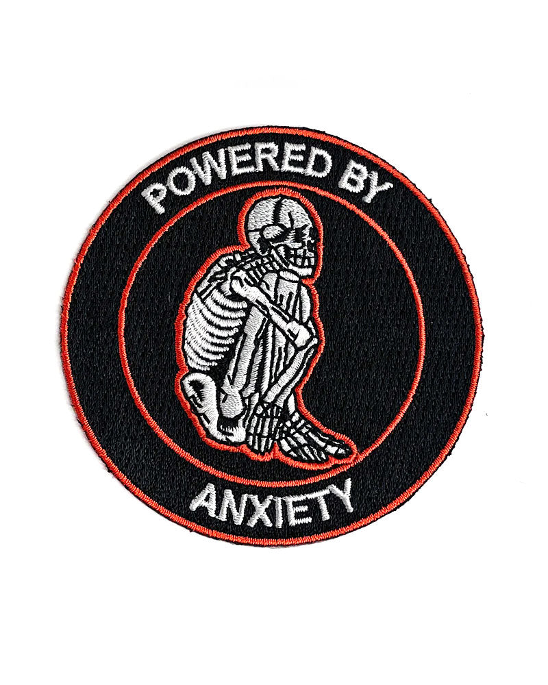 Powered By Anxiety Patch-Strike Gently Co.-Strange Ways
