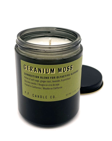 Geranium Moss Alchemy Soy Candle (7.2oz) - Connection