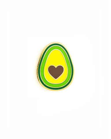 Avocado Heart Pin