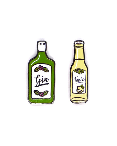 Gin And Tonic Pin Set