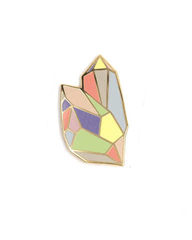 Rainbow Crystal Pin