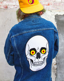 Inner Self Skull Large Back Patch-Hungry Ghost Press-Strange Ways