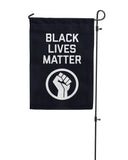 Black Lives Matter BLM Small Garden Flag (12" x 18")-Flags For Good-Strange Ways