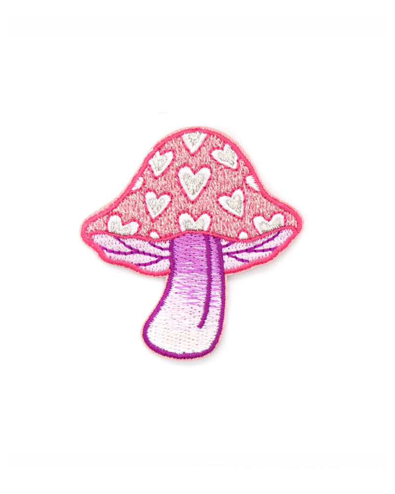 Heart Mushroom Small Patch-Wildflower + Co.-Strange Ways