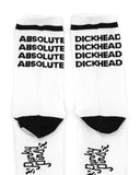 Absolute Dickhead Socks-Punky Pins-Strange Ways