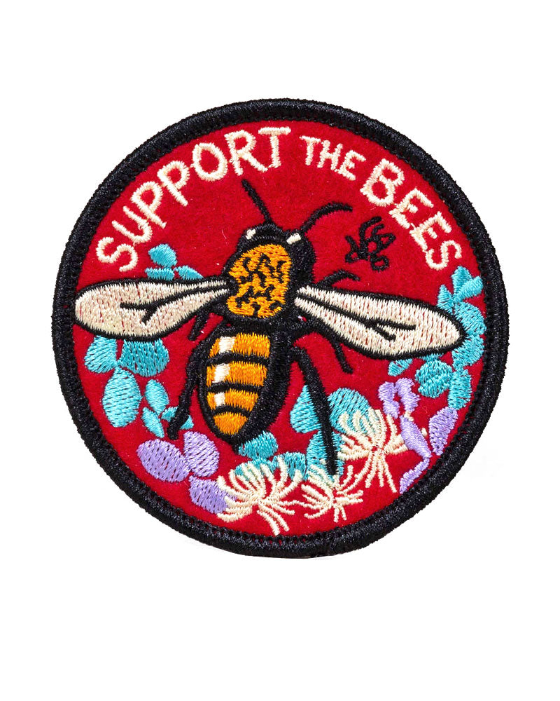 Support The Bees Patch-The Victory Garden of Tomorrow-Strange Ways