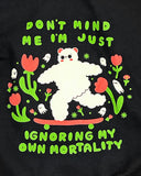 Ignoring My Own Mortality Unisex Crewneck Sweatshirt-Tender Ghost-Strange Ways