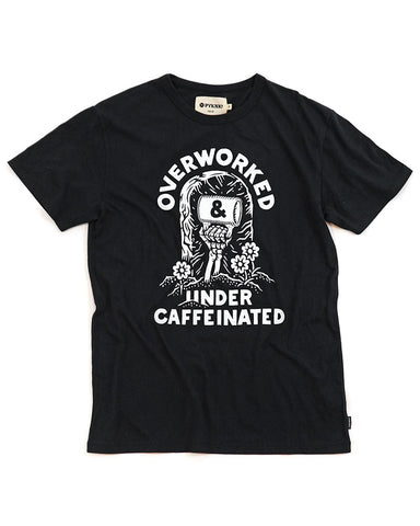 Overworked & Undercaffeinated Unisex Shirt