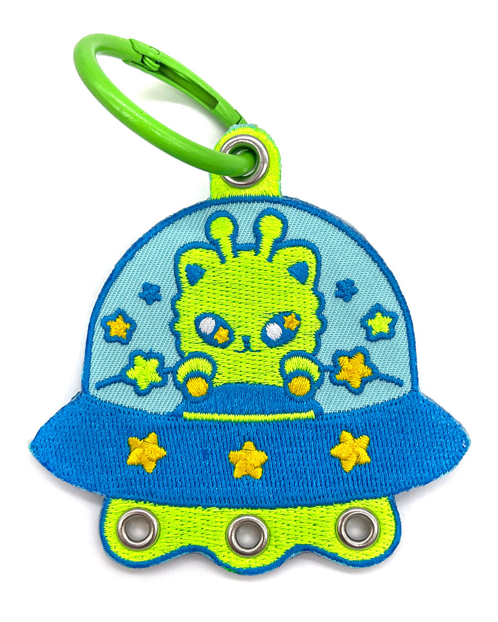 Cat Alien Trinket Holder Keychain