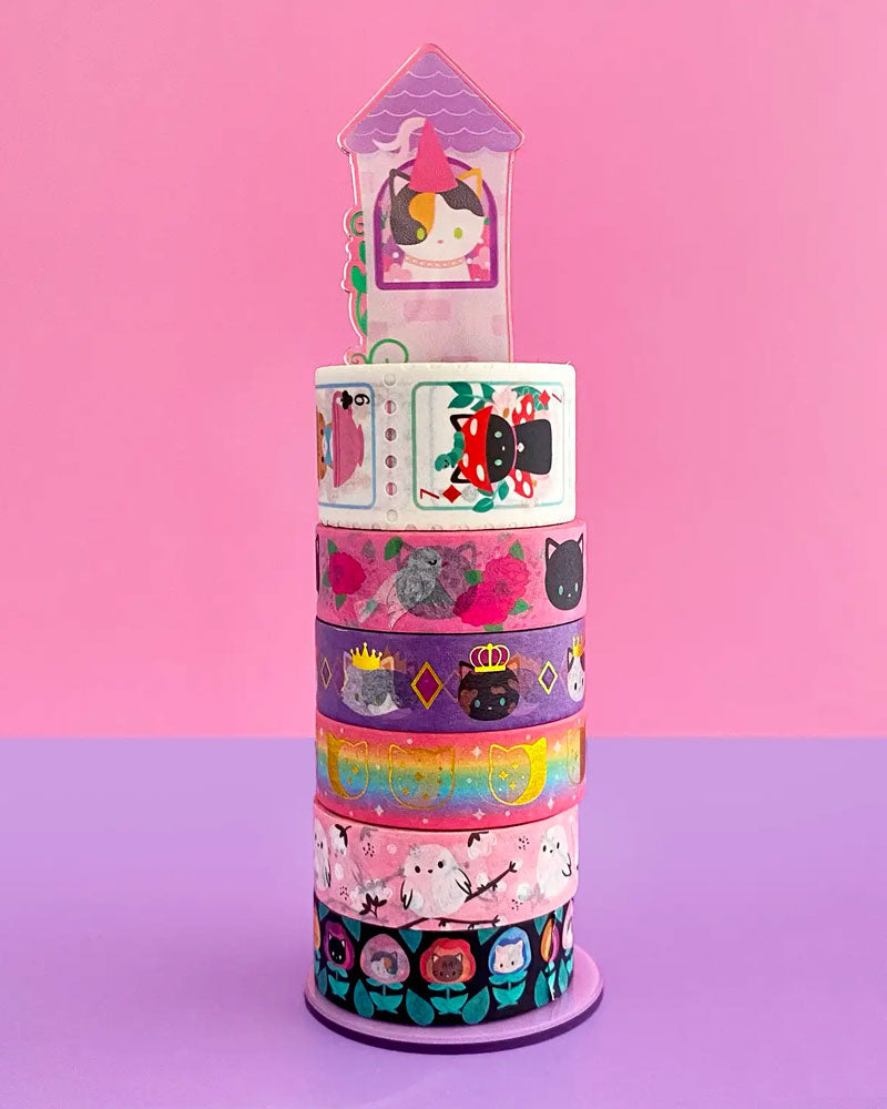 Princess Tower Cat Washi Tape Stand
