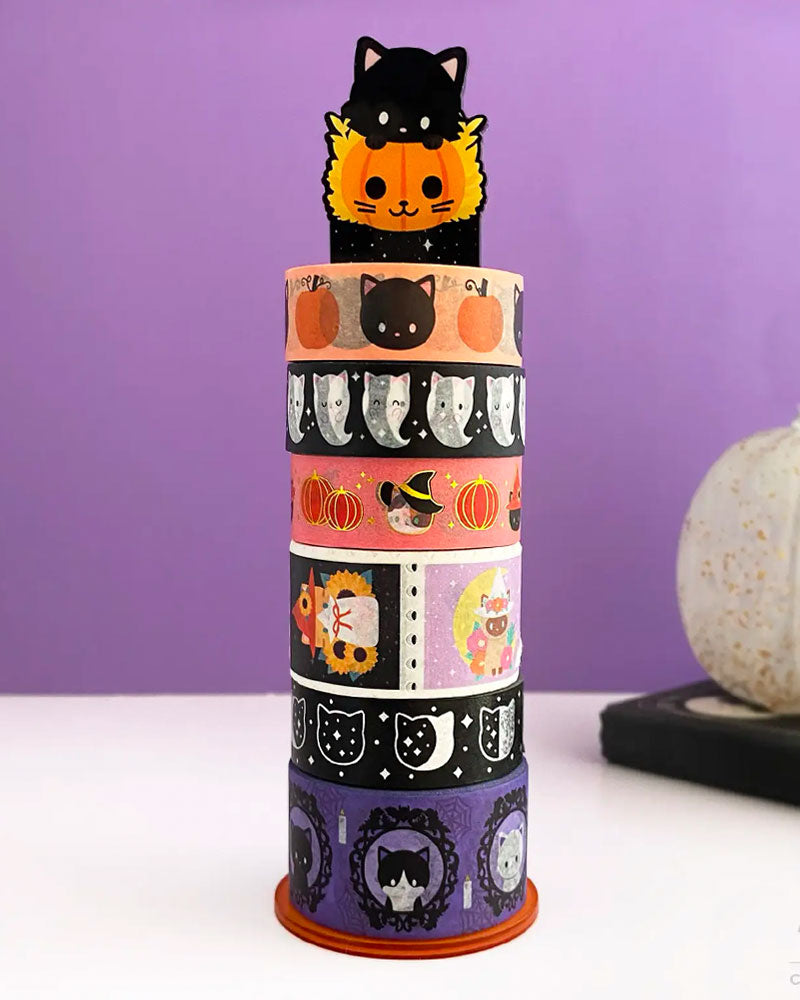 Pumpkin Cat Washi Tape Stand