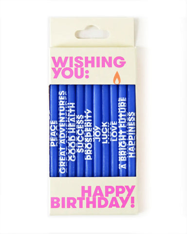 Wishing You... Birthday Candles (Set of 10)
