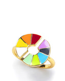 Color Wheel Adjustable Ring-Yellow Owl Workshop-Strange Ways