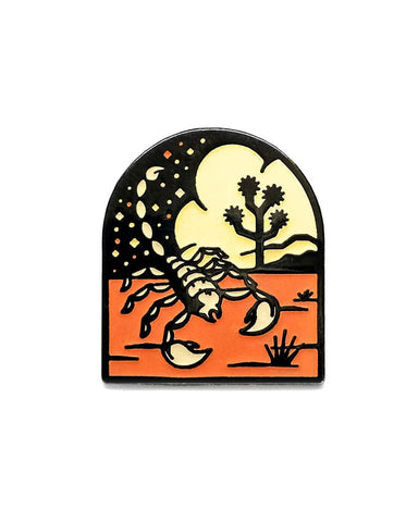 Desert Scorpion Pin (Glow-in-the-Dark)