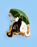 Umbrella Cats Pin-Glitter Punk-Strange Ways